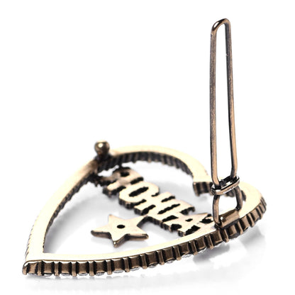 Christian Dior Crystal Heart J'Adior Barrette 3 of 3