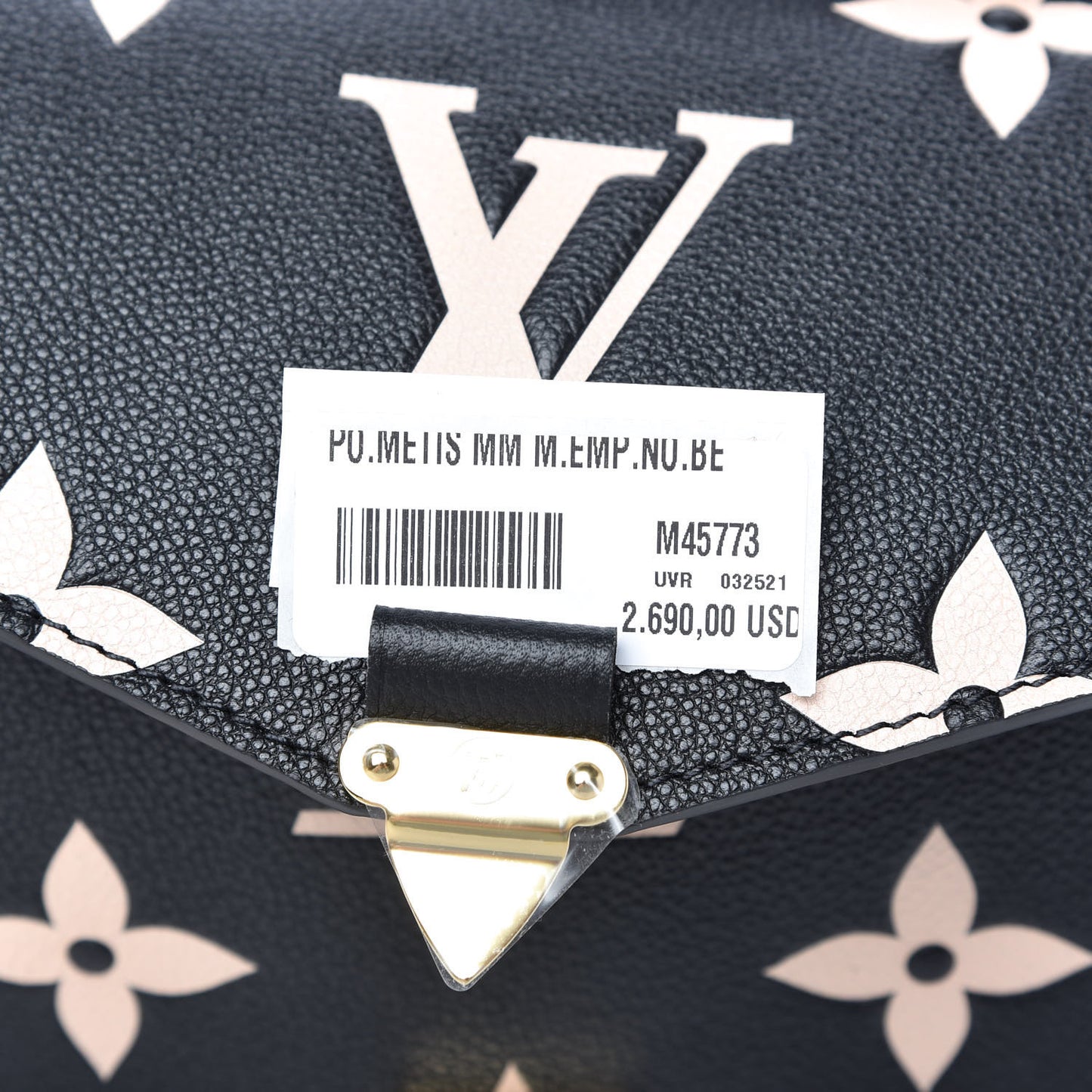 Empreinte Monogram Giant Pochette Metis Black Beige