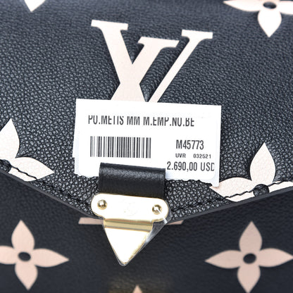 Louis Vuitton Empreinte Monogram Giant Pochette Metis Black Beige 11 of 11