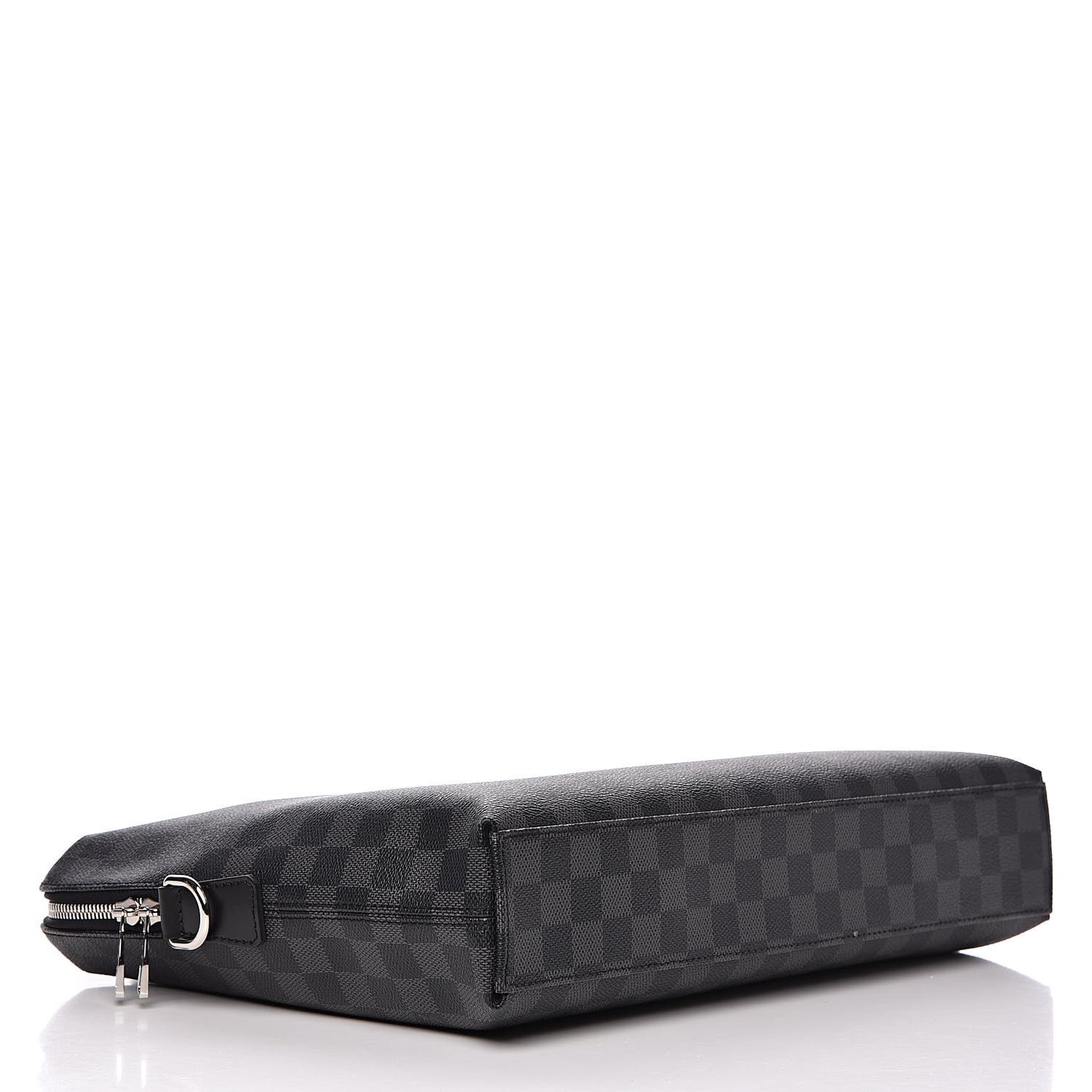 Damier Graphite Porte-Documents Jour