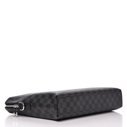 Louis Vuitton Damier Graphite Porte-Documents Jour 4 of 9