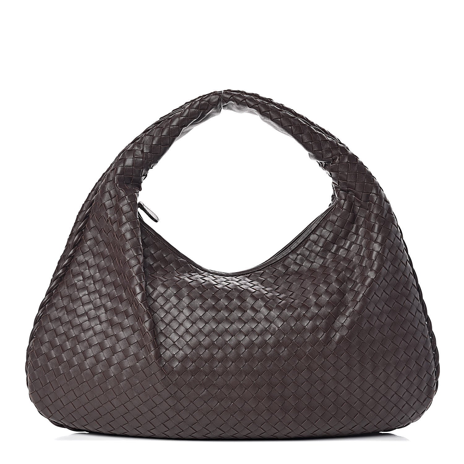 Bottega Veneta Nappa Intrecciato Large Veneta Hobo Ebano 1 of 11