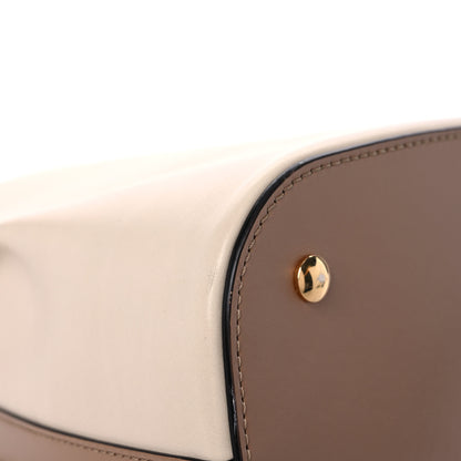 Burberry Calfskin Small Peggy Bucket Bag Cream 9 of 19