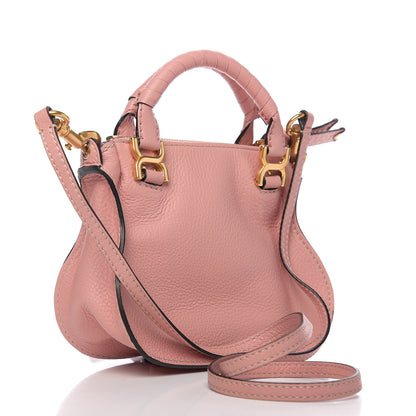 Chloe Calfskin Mini Marcie Satchel Anemone Pink 2 of 8