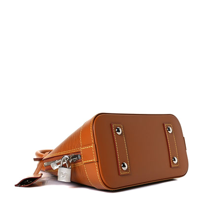 Louis Vuitton Epi Jacquard Alma BB Honey Gold 5 of 8