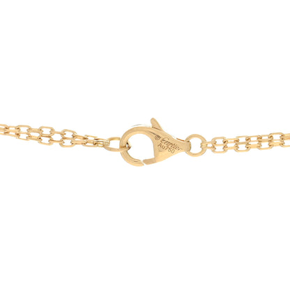 Cartier 18K Yellow Gold 2 Diamond LOVE Necklace 4 of 4