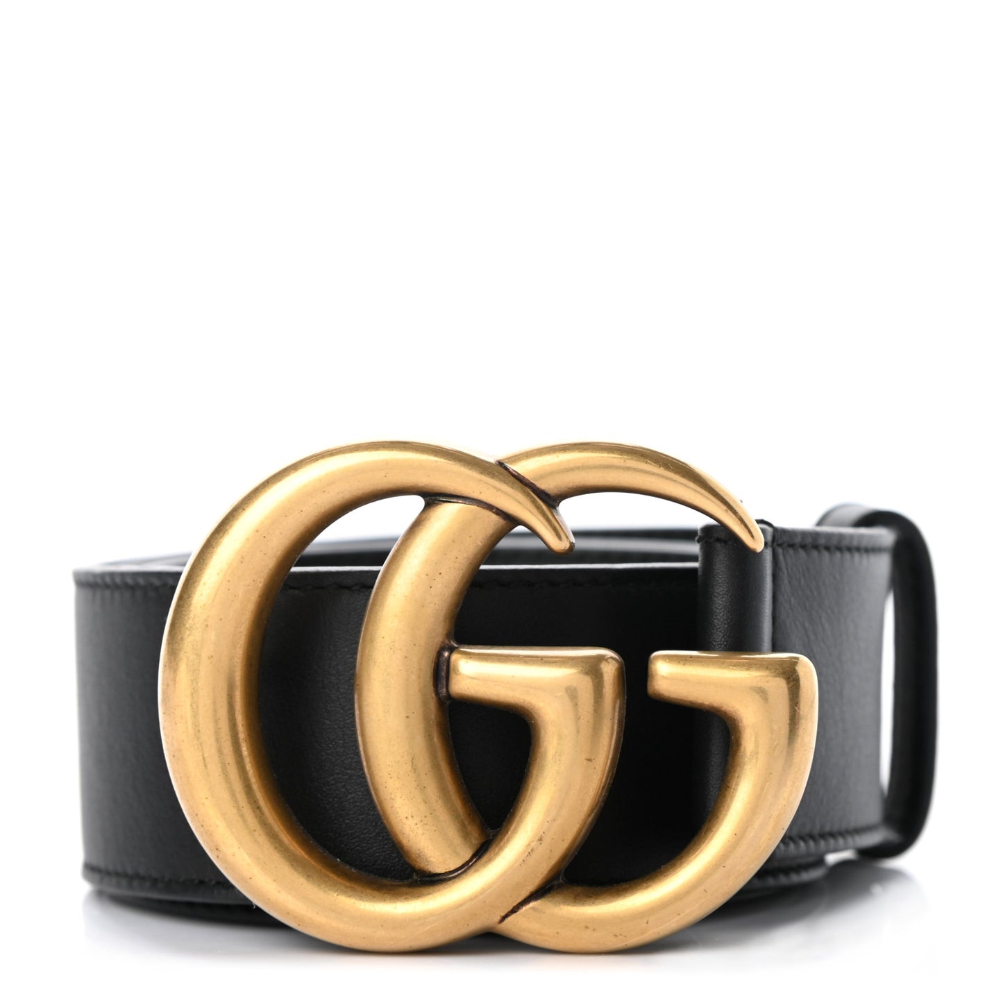 Calfskin Double G 40mm Belt 75 30 Black
