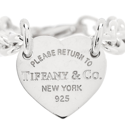 Tiffany Sterling Silver Return to Tiffany Heart Tag Bracelet 3 of 4
