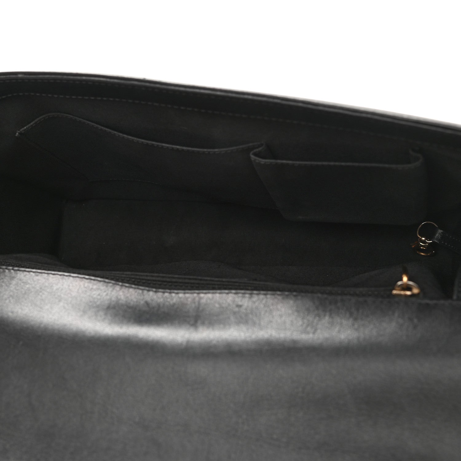 Chanel Calfskin Quilted Large Boy Flap Black 5 of 13