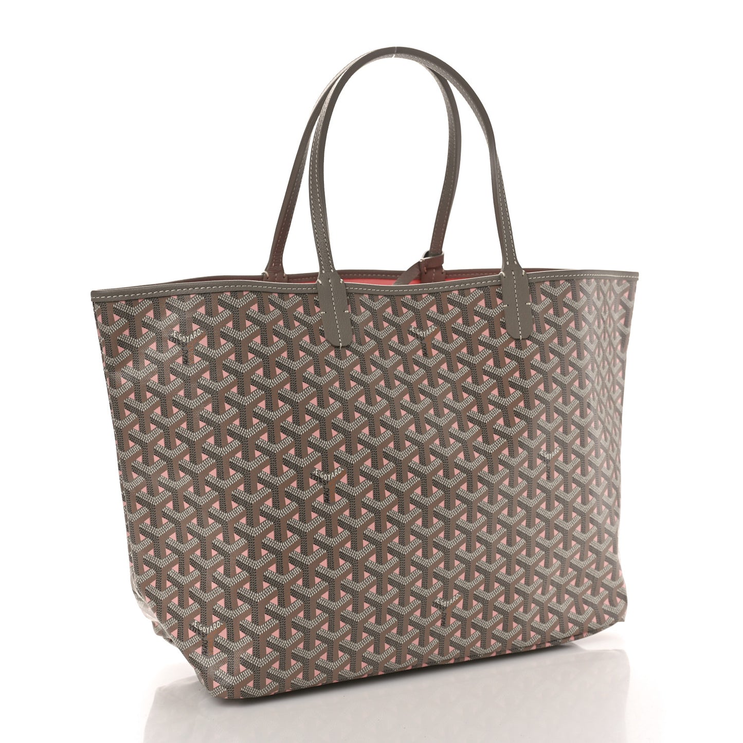 Goyardine Saint Louis Claire Voie PM Grege Powder Pink
