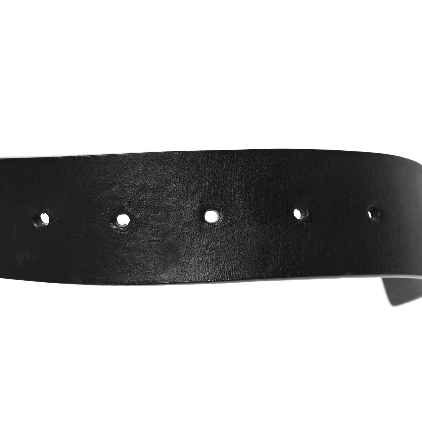 Selleria Calfskin Mens Interlocking G 37mm Belt 110 44 Black