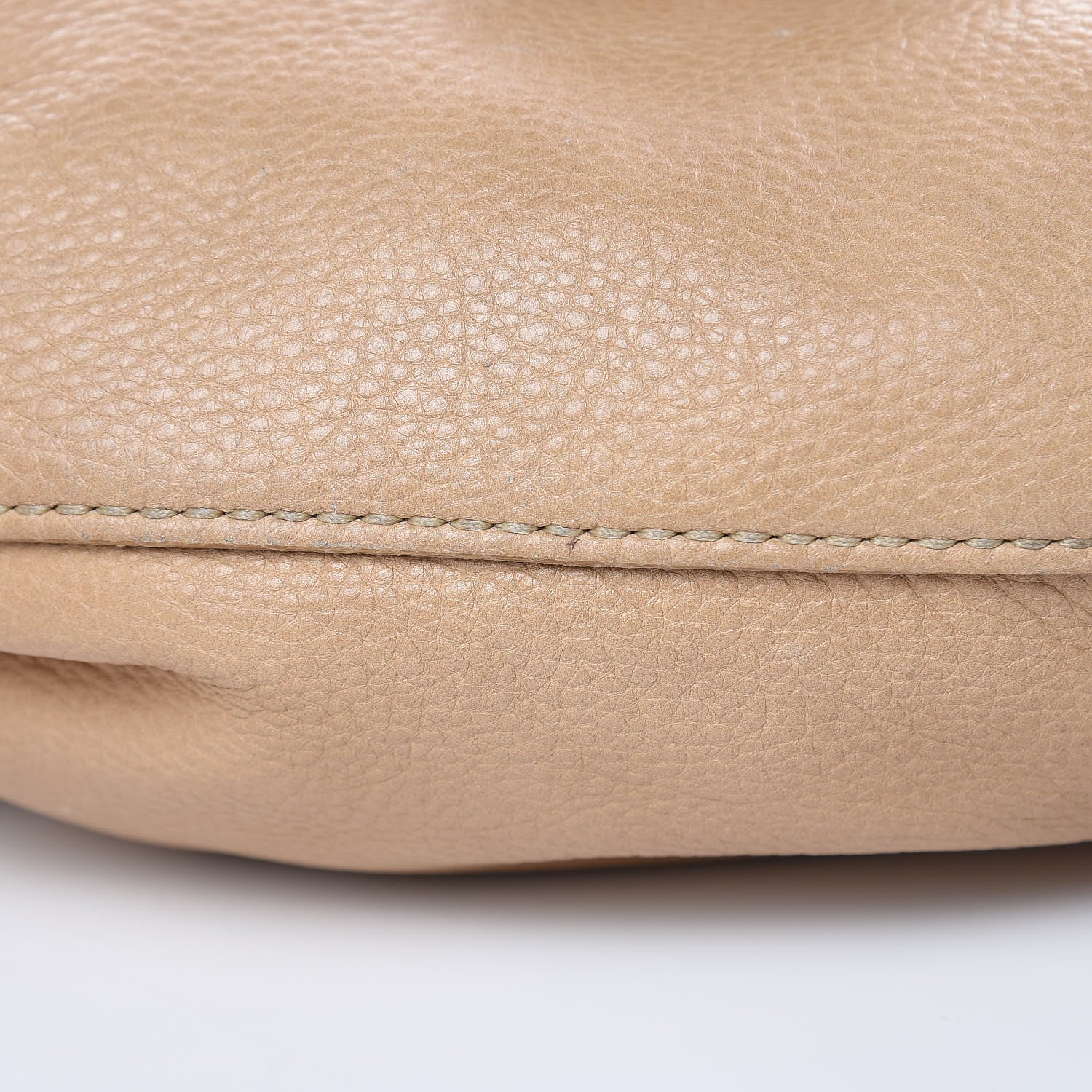 Prada Cervo Folding Tote Beige 9 of 17