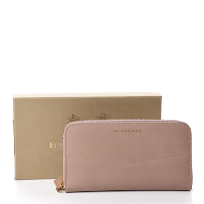 Burberry Trench Calfskin Zip Around Wallet Ash Rose 12 of 12