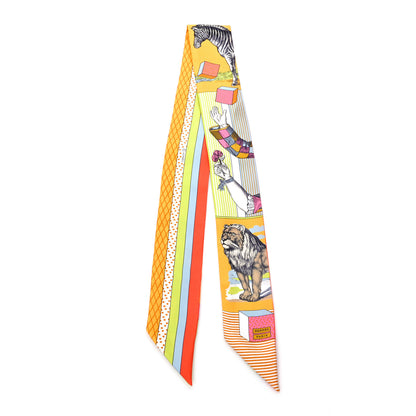 Hermes Silk Twilly Grand Theatre Nouveau Soleil 2 of 4