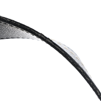 Christian Dior Shiny Goatskin Saddle Bag Black 11 of 12