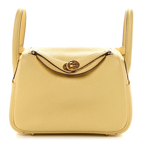 Taurillon Clemence Verso Mini Lindy 20 Jaune Poussin Craie