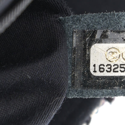 Chanel Denim Tweed Patchwork Medium Single Flap Multicolor 7 of 9