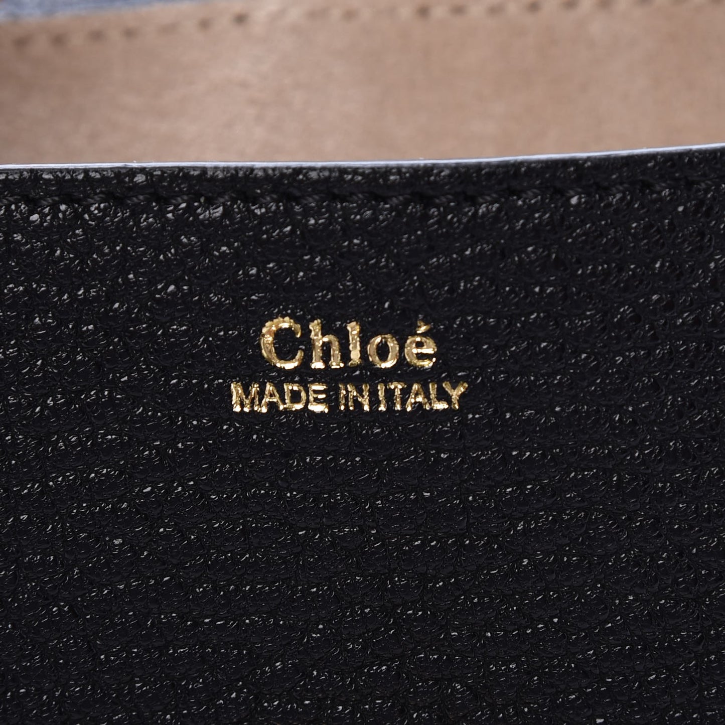 Grained Lambskin Mini Drew Shoulder Bag Black
