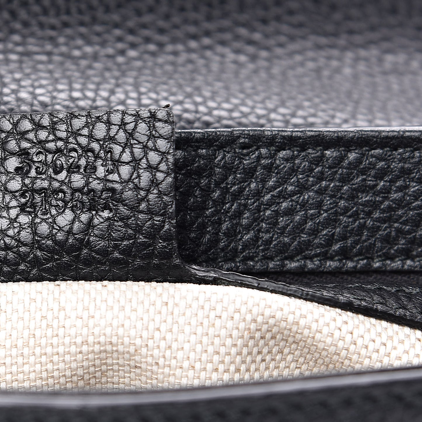 Pebbled Calfskin Medium Soho Flap Crossbody Black