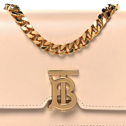 Burberry Calfskin TB Chain Belt Bag Rose Beige 8 of 10