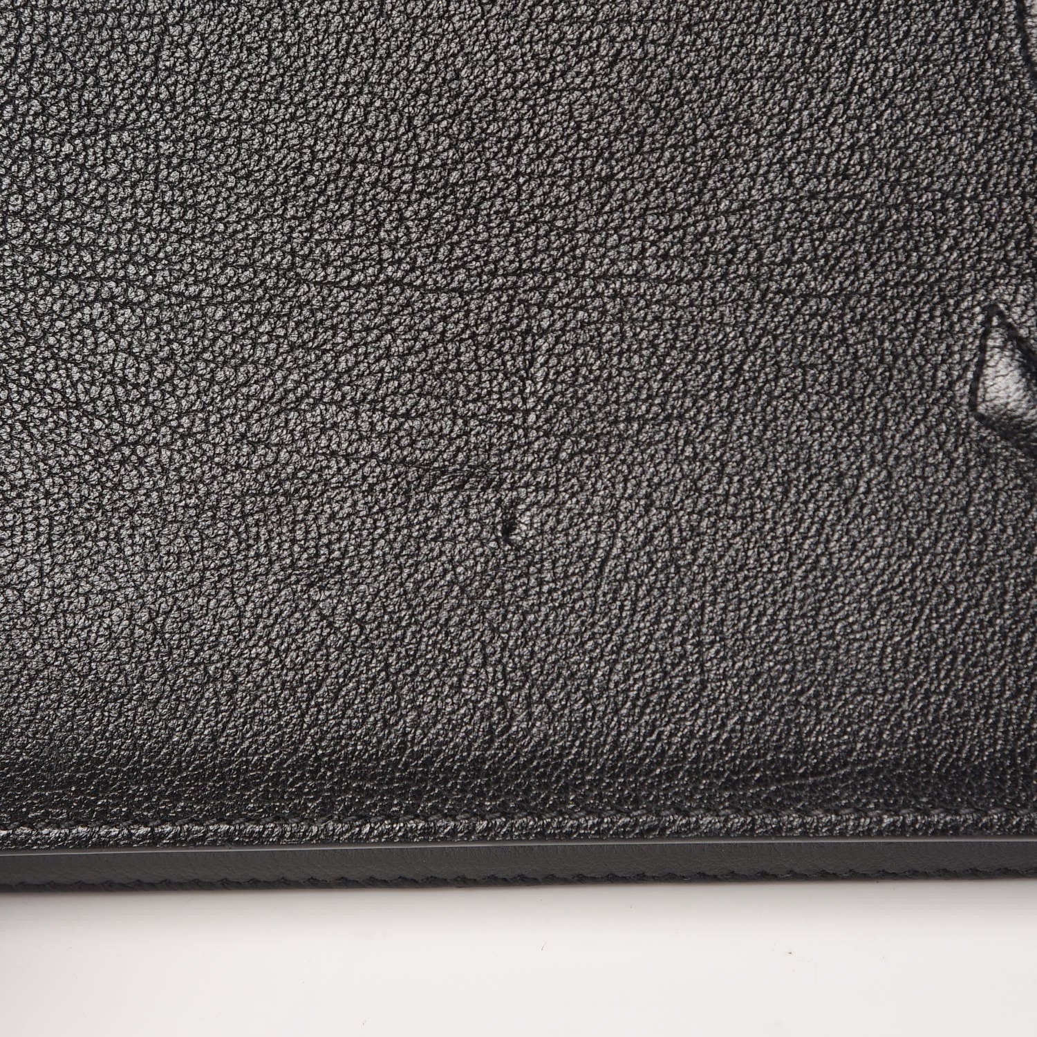 Saint Laurent Calfskin Monogram Large Belle De Jour Clutch Black 8 of 9