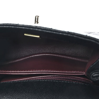 Chanel Caviar Quilted Extra Mini Coco Handle Flap Black 5 of 10