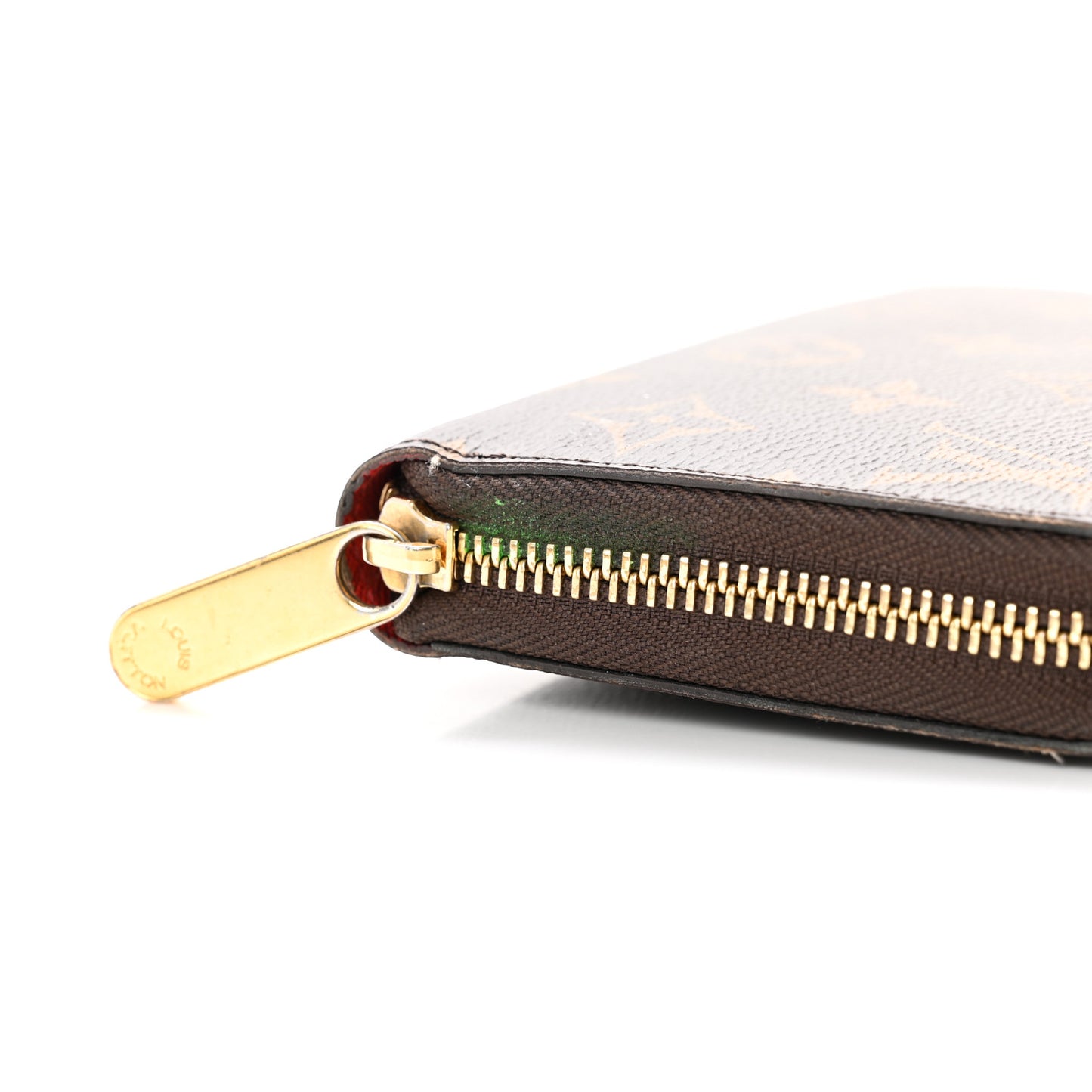 Monogram Zippy Wallet Coquelicot