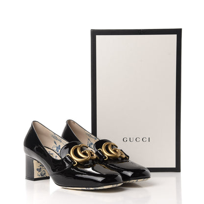 Gucci Vernice GG Victoire 55mm Loafer Pumps 39.5 Black 11 of 11