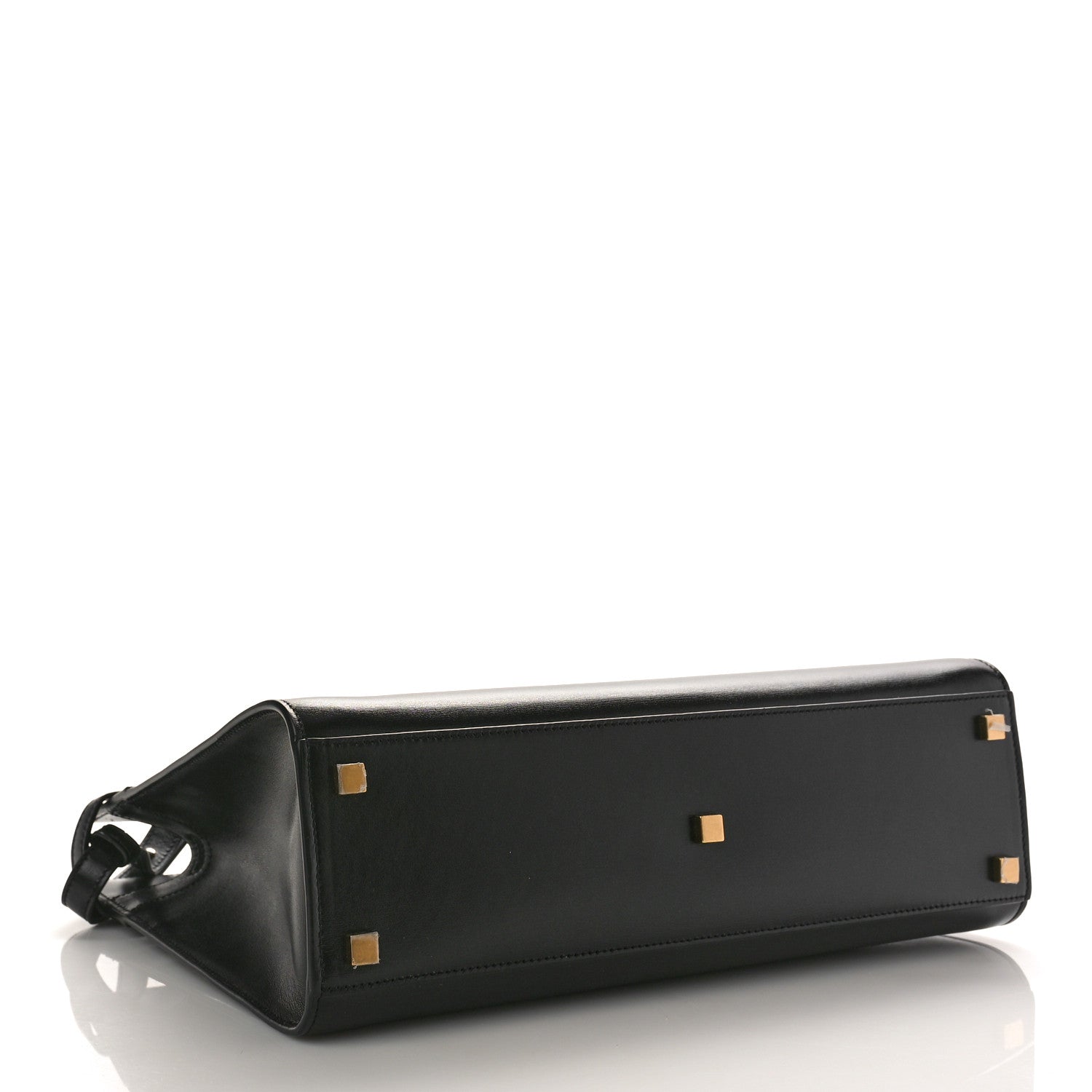 Saint Laurent Calfskin Small Manhattan Shopper Tote Black 4 of 8