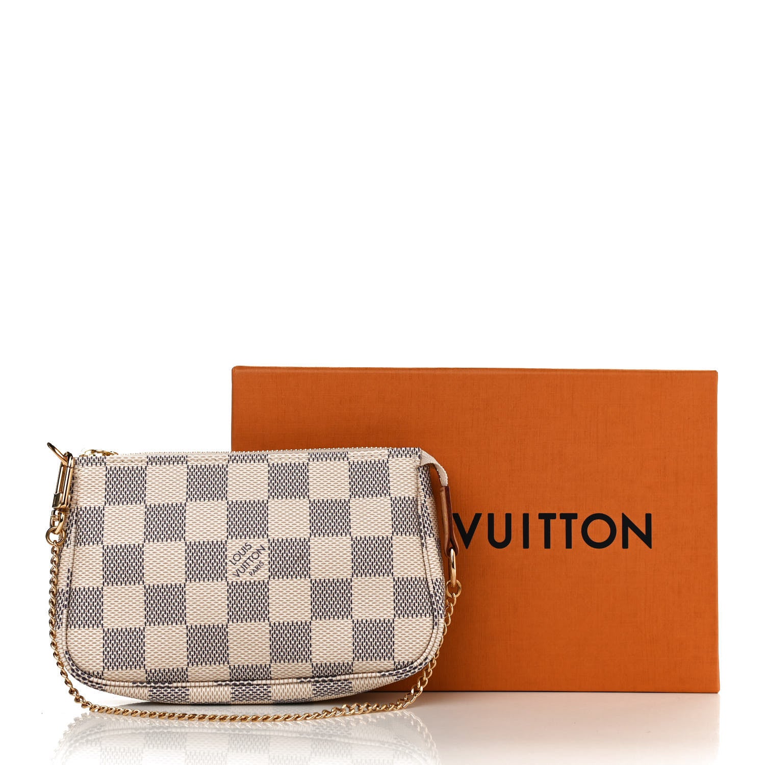 Louis Vuitton Damier Azur Mini Pochette Accessories 9 of 9