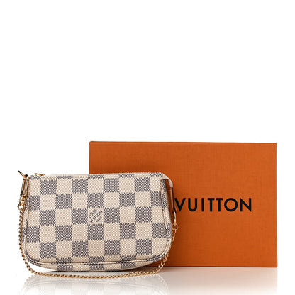 Louis Vuitton Damier Azur Mini Pochette Accessories 9 of 9