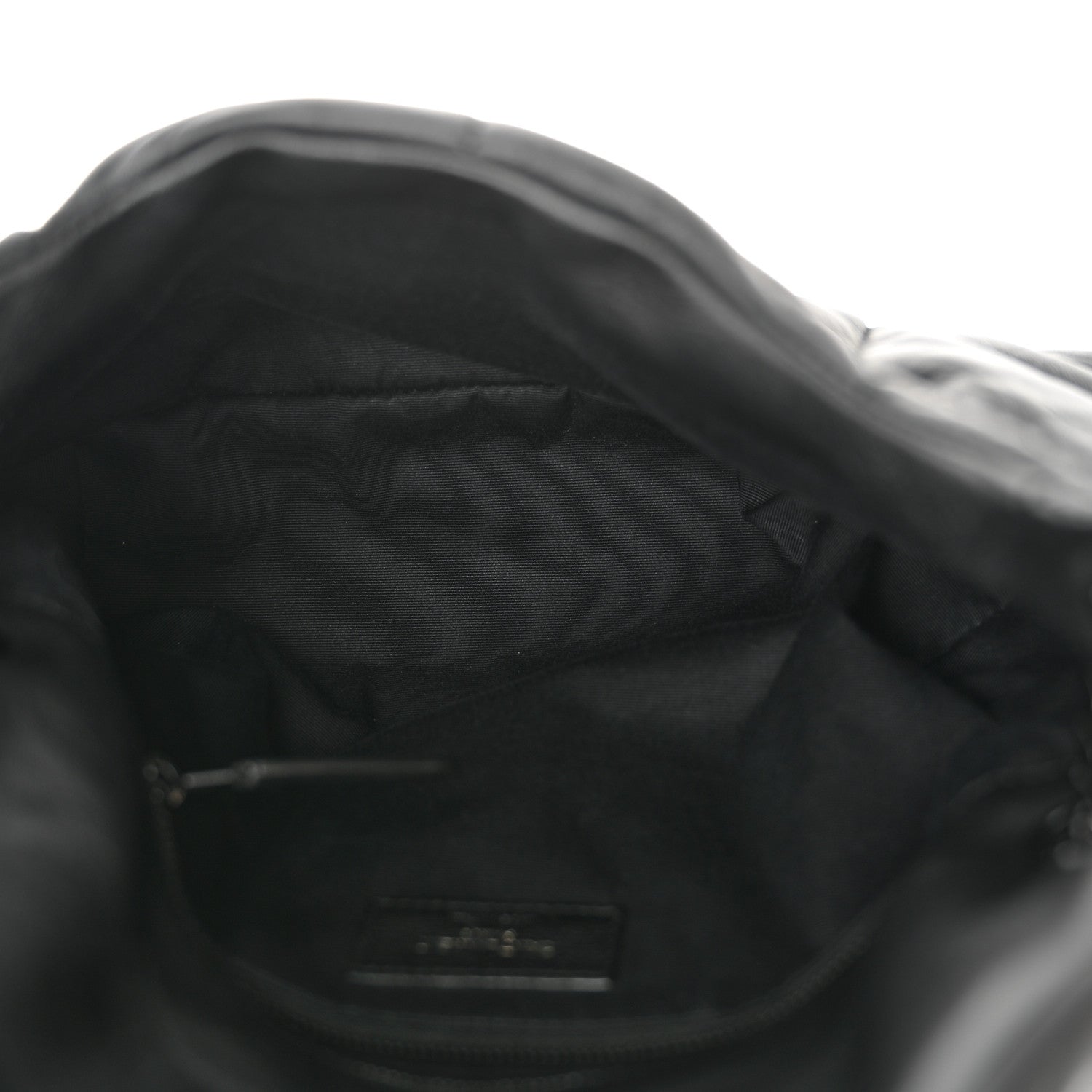 Saint Laurent Lambskin Quilted Monogram Monochrome Small Loulou Puffer Chain Satchel Black 5 of 10