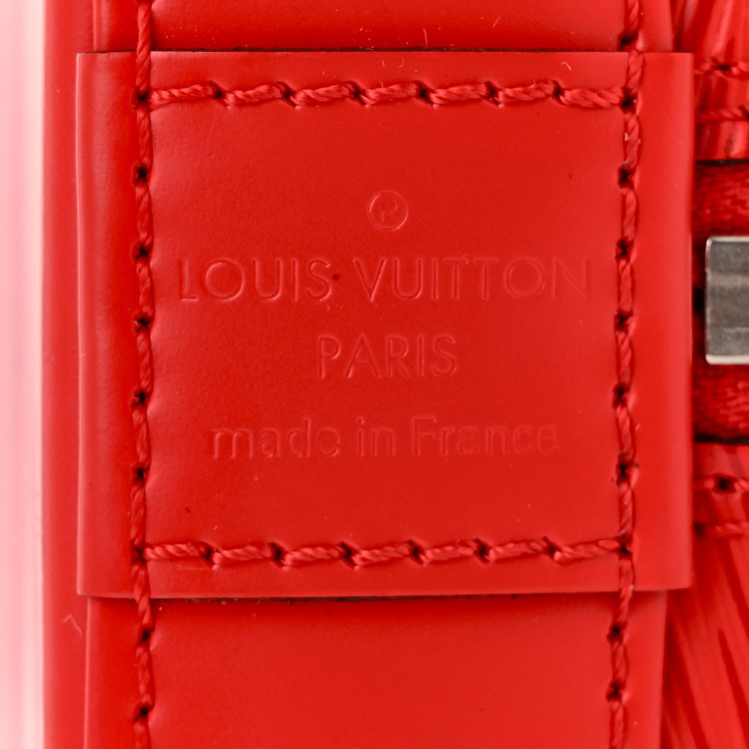 Louis Vuitton Epi Alma PM Carmine 6 of 11
