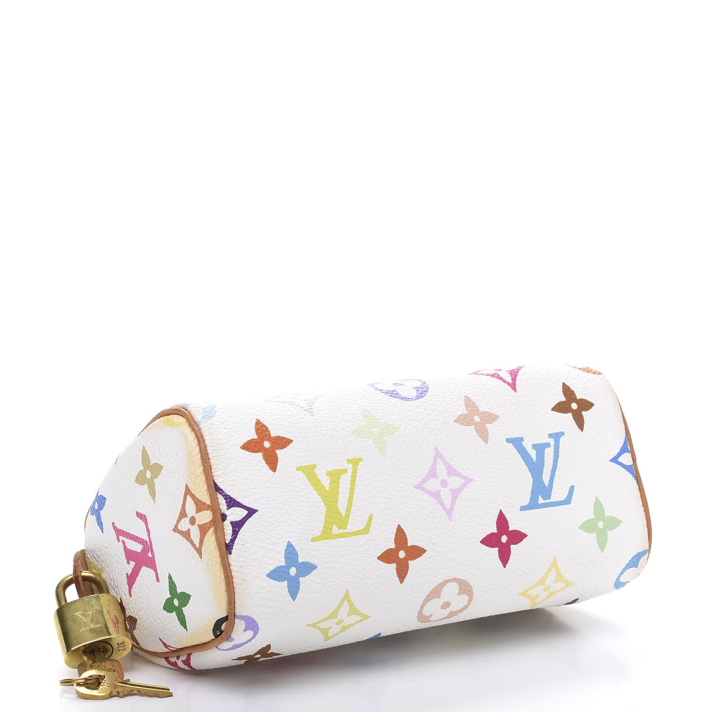 Monogram Multicolor Mini Sac HL Speedy White
