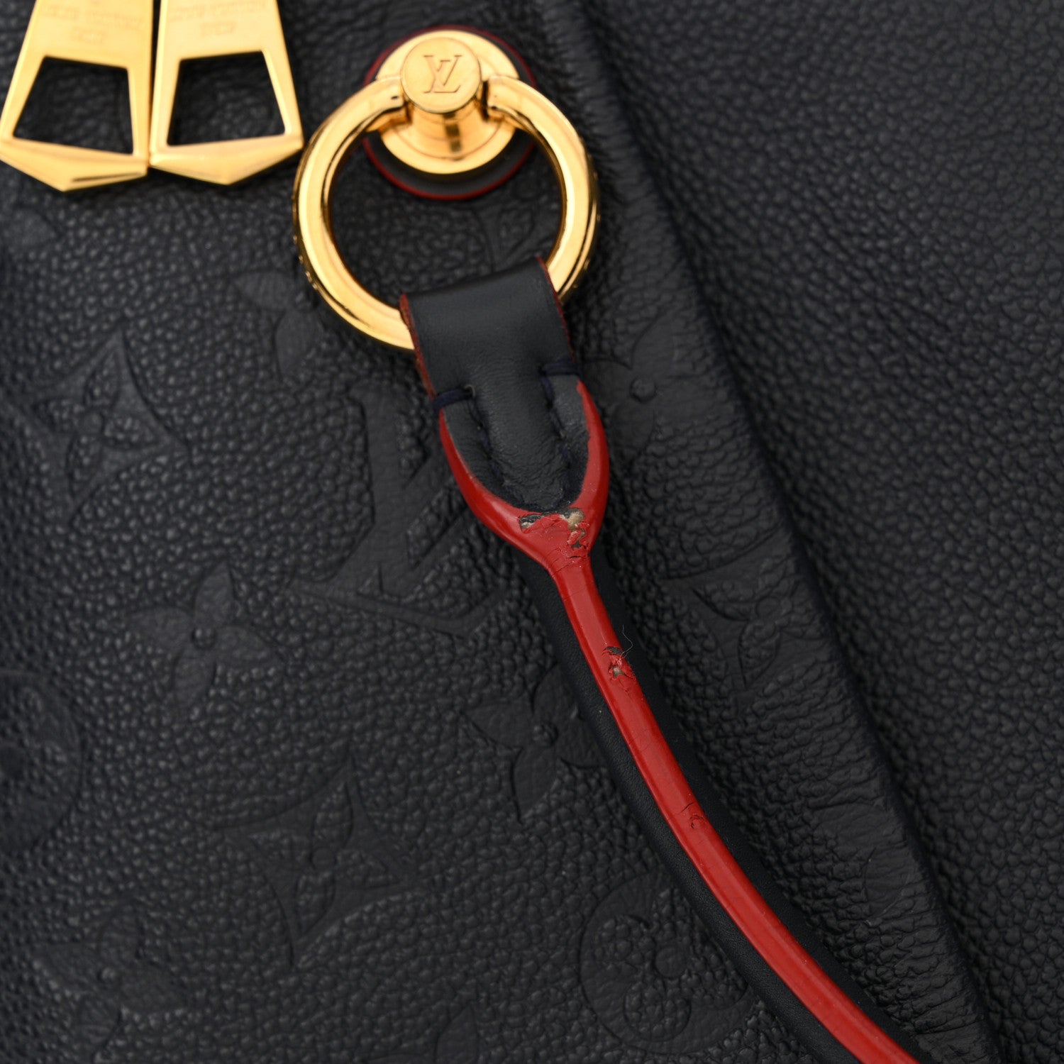 Louis Vuitton Empreinte V Tote MM Marine Rouge 11 of 15