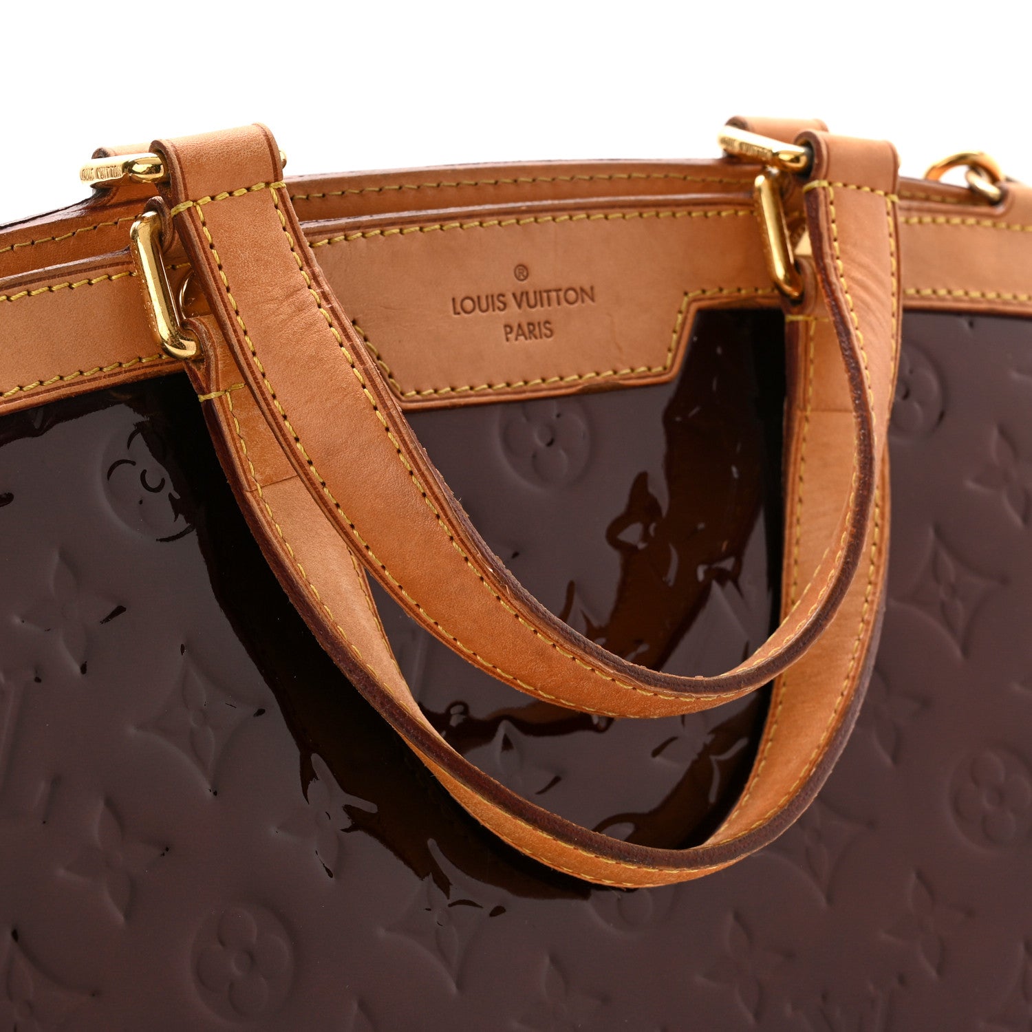 Louis Vuitton Vernis Brea GM Rouge Fauviste 10 of 10