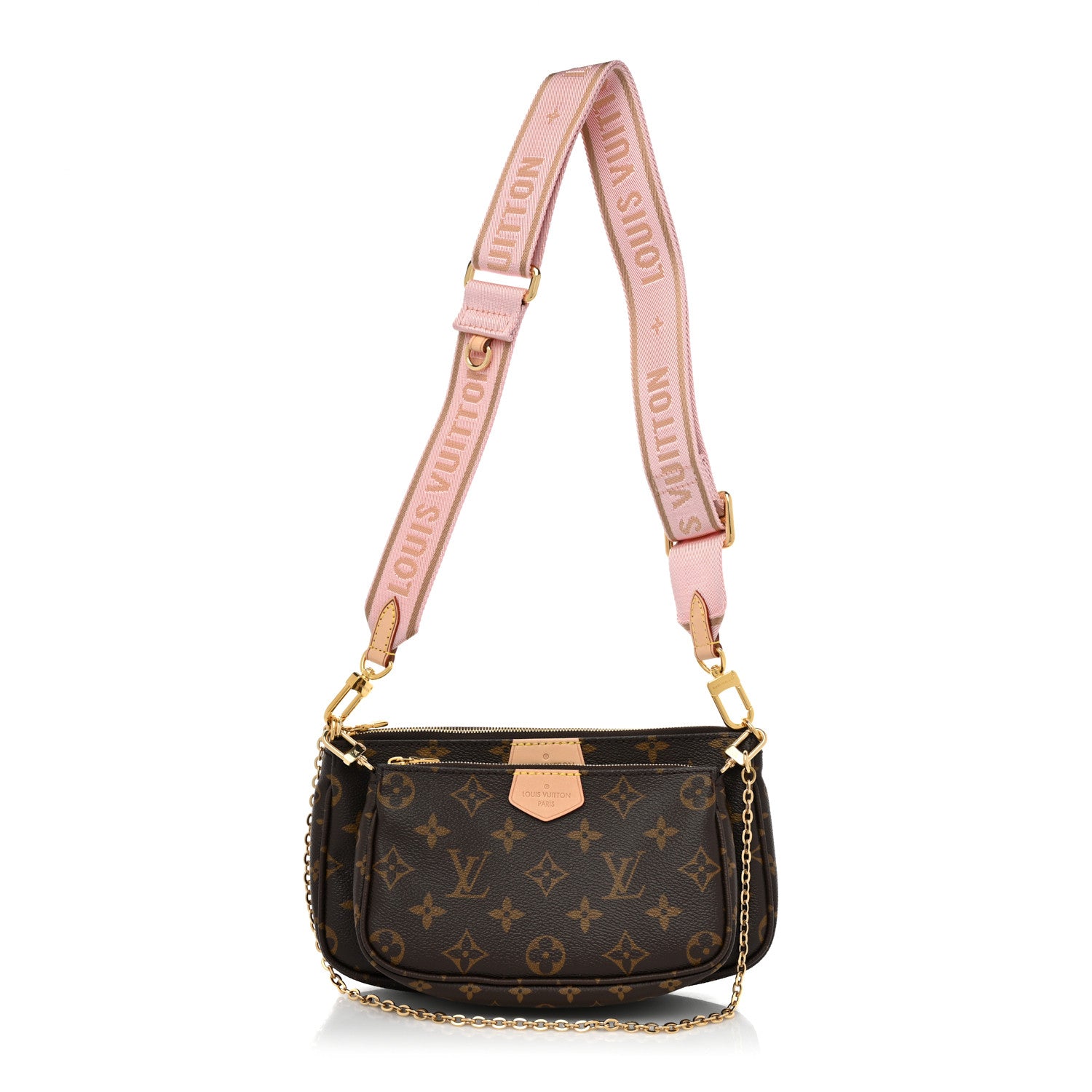 Louis Vuitton Monogram Multi Pochette Accessories Rose Clair 1 of 8