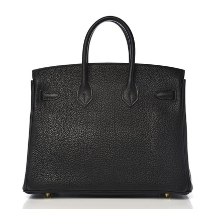 Hermes Togo Birkin 25 Black 23 of 35