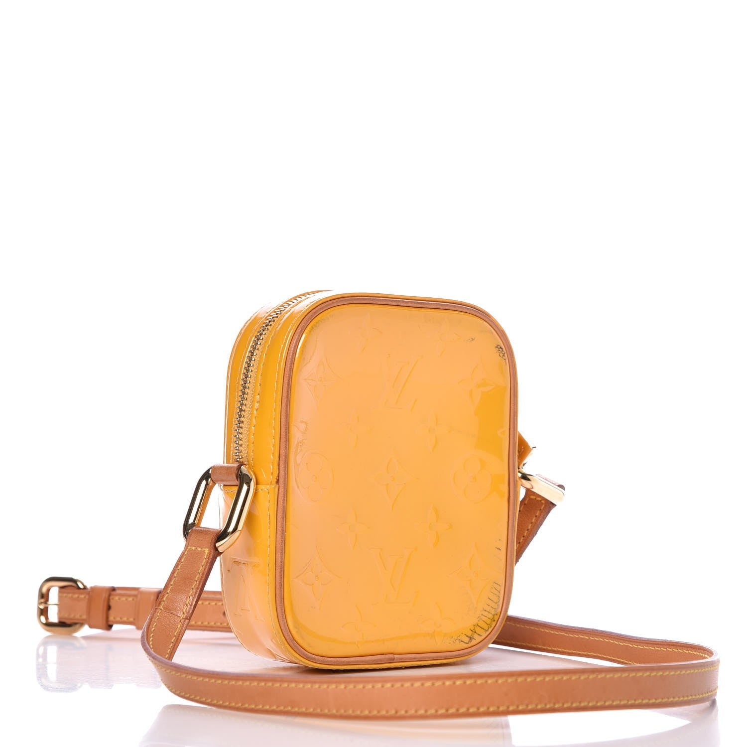 Louis Vuitton Vernis Christie PM Jaune Passion 3 of 14