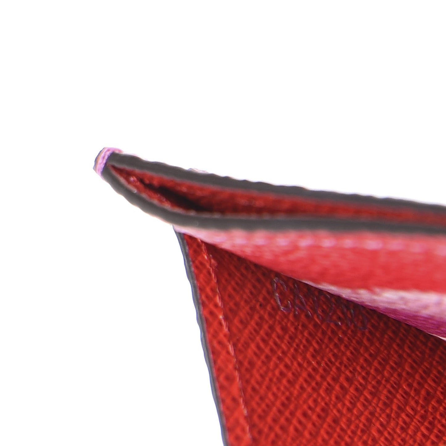 Monogram Escale Card Holder Rouge