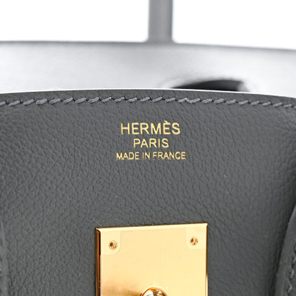 Hermes Evercolor Shoulder Birkin Light 29 Ardoise 6 of 11