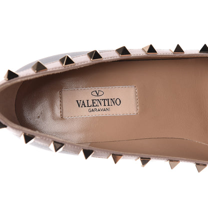Valentino Garavani Calfskin Rockstud 85mm Pumps 37 Black Poudre 9 of 13