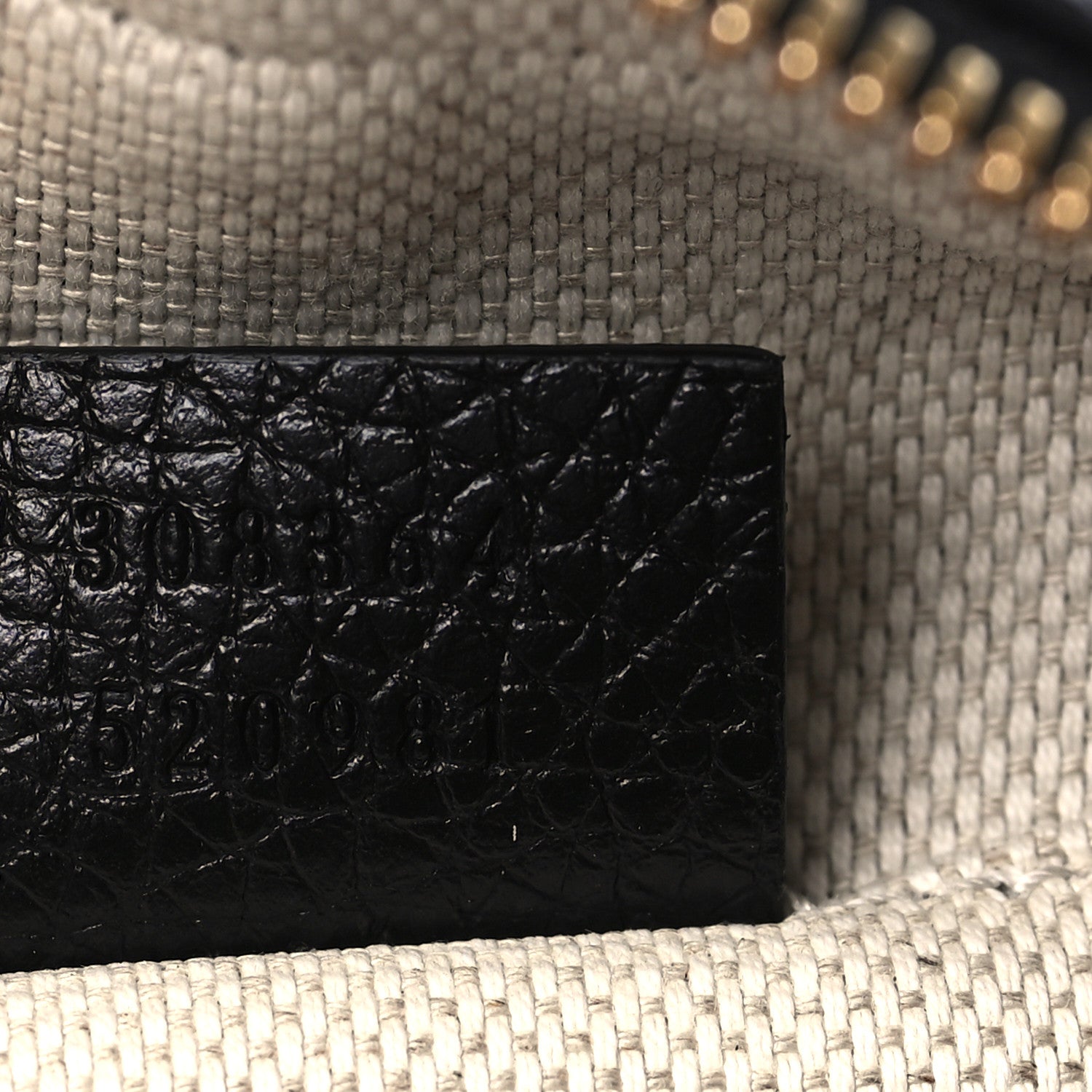 Gucci Pebbled Calfskin Small Soho Disco Bag Black 7 of 10