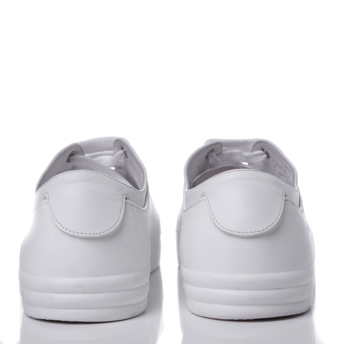 Calfskin Gum Womens CC Sneakers 39 White