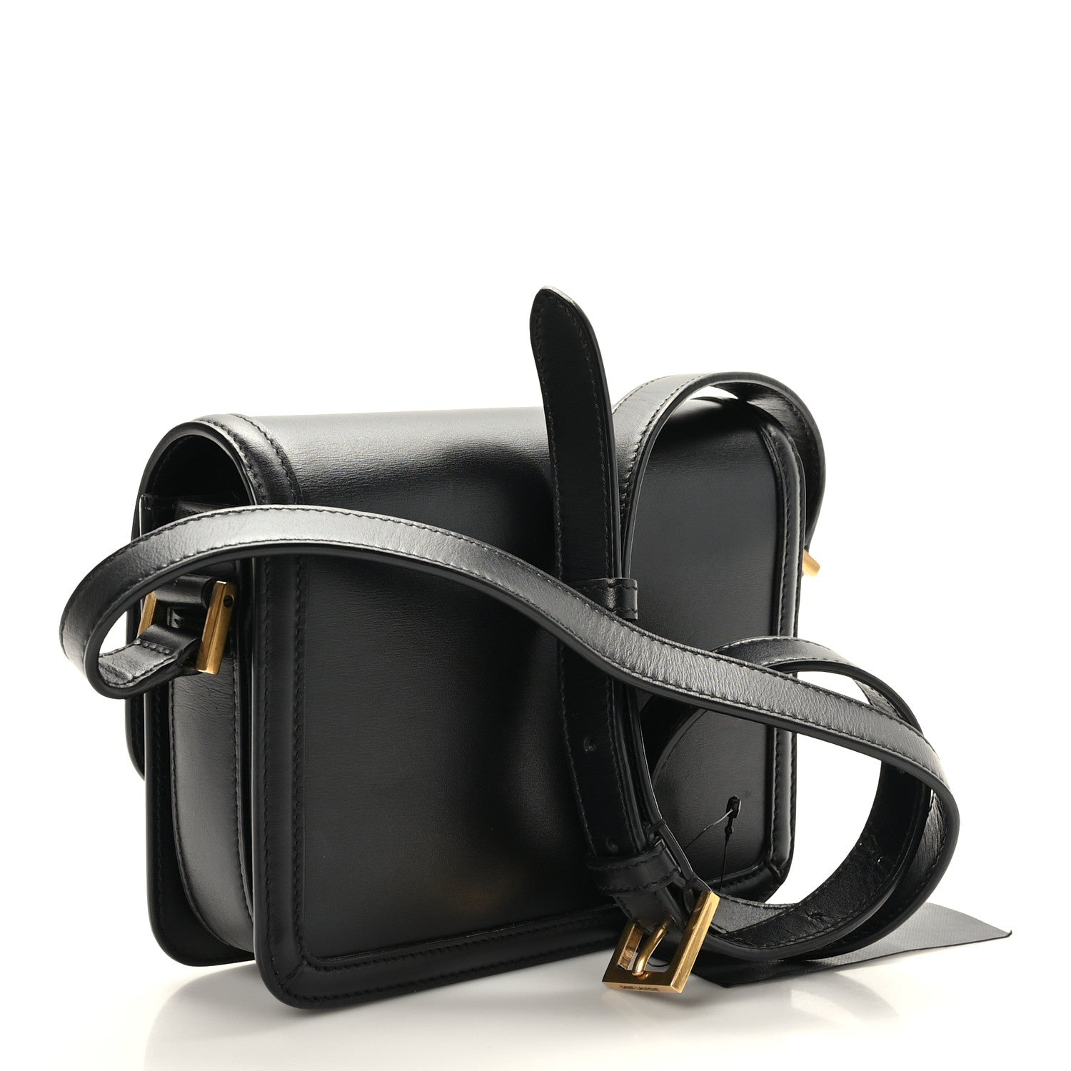 Saint Laurent Smooth Calfskin Small Solferino Satchel Black 3 of 8