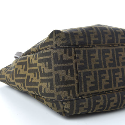 Fendi Zucca Vitello Artic Medium Shopping Tote Tobacco Castagna 9 of 10