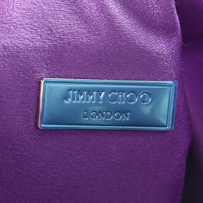 Jimmy Choo Satin Crystal Embellished Bon Bon Bag Wisteria 6 of 8