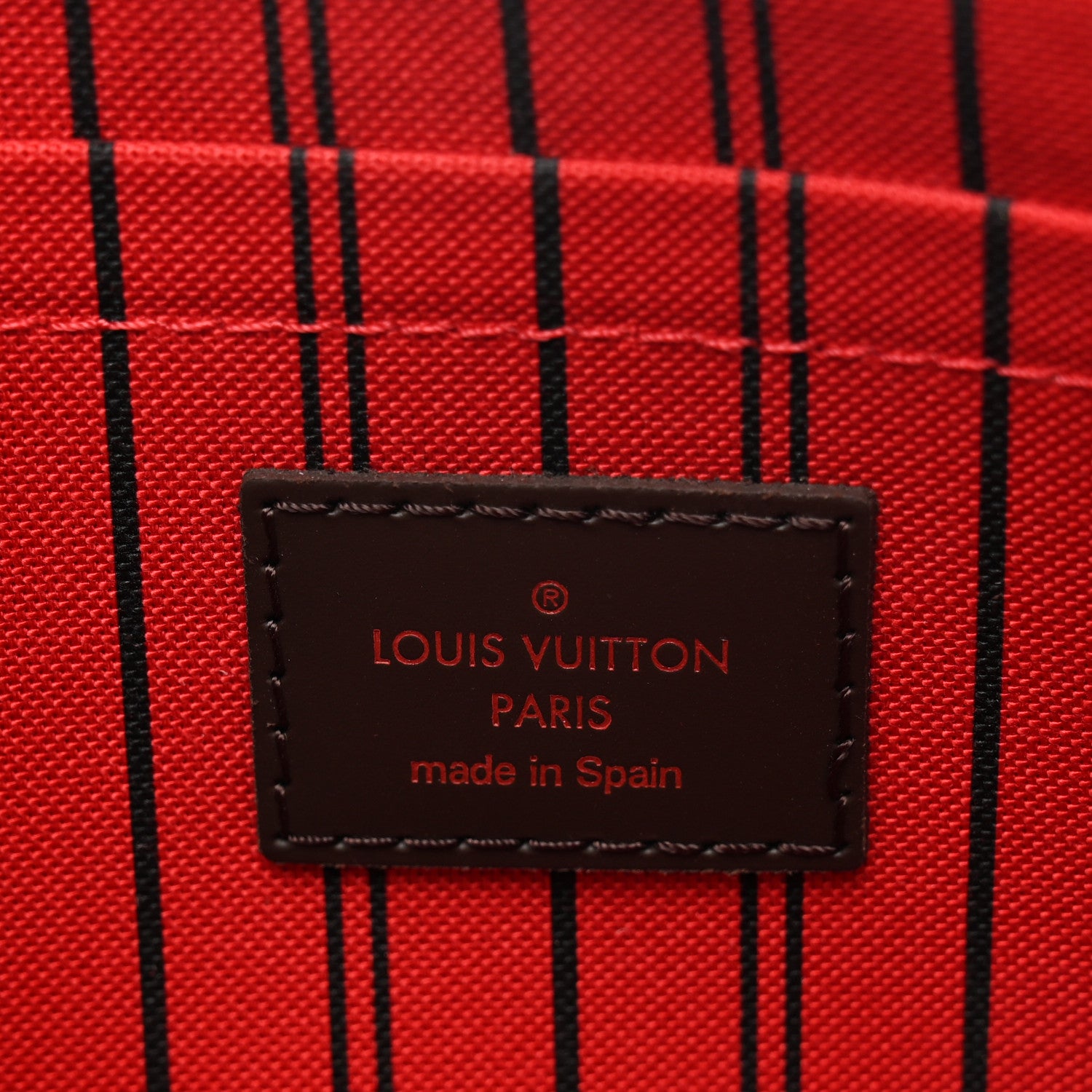 Louis Vuitton Damier Ebene Neverfull MM GM Pochette 6 of 6