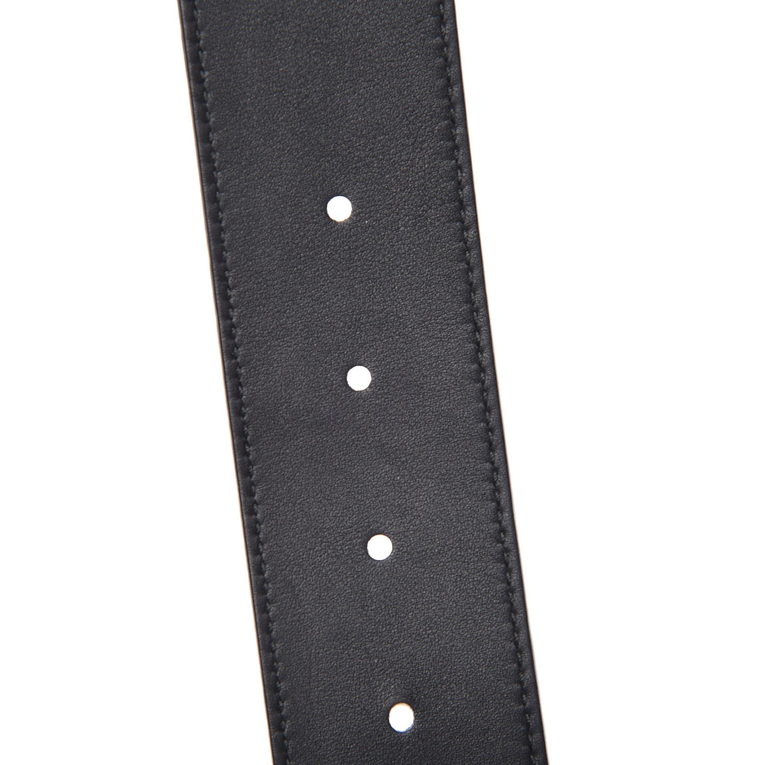 Gucci Calfskin Double G 40mm Belt 75 30 Black 5 of 7