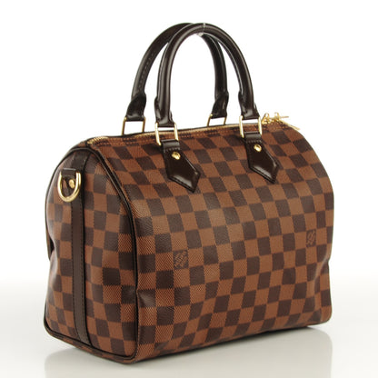 Louis Vuitton Damier Ebene Speedy Bandouliere 25 3 of 8